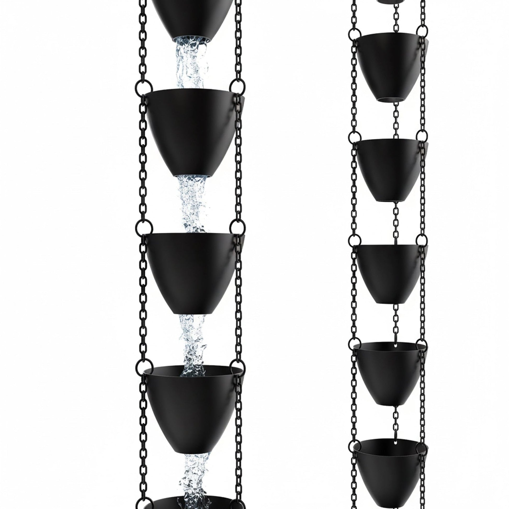 Cascading Bowls (Black)