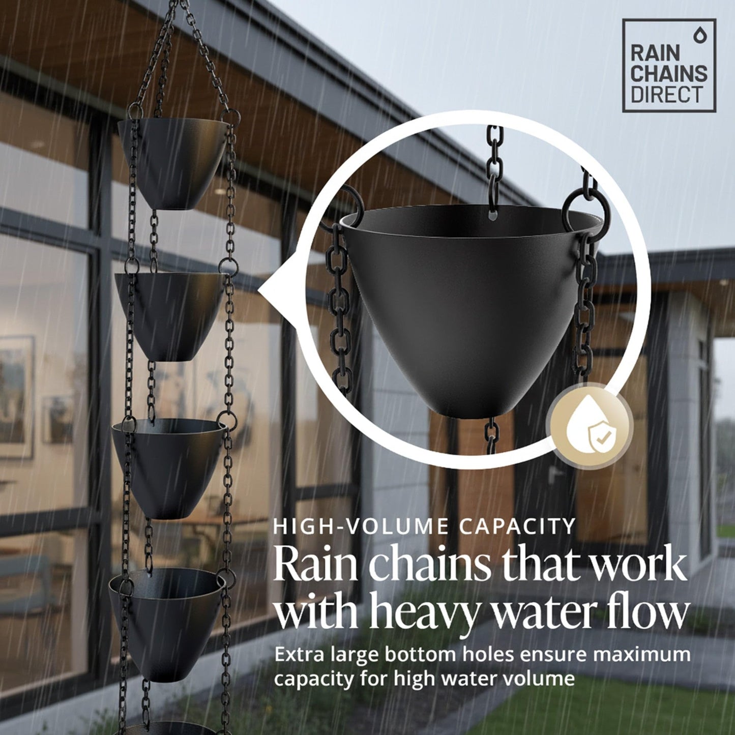Cascading Bowls (Black)