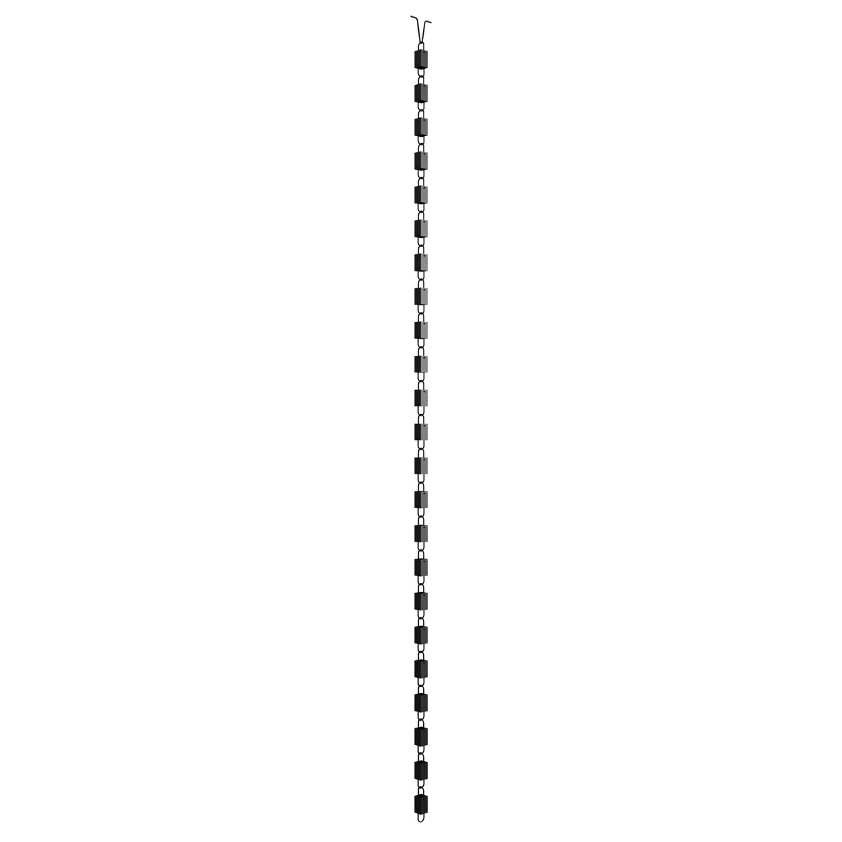 Square Link Rain Chain (Black)